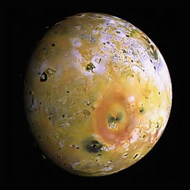 Volcanoes on Io