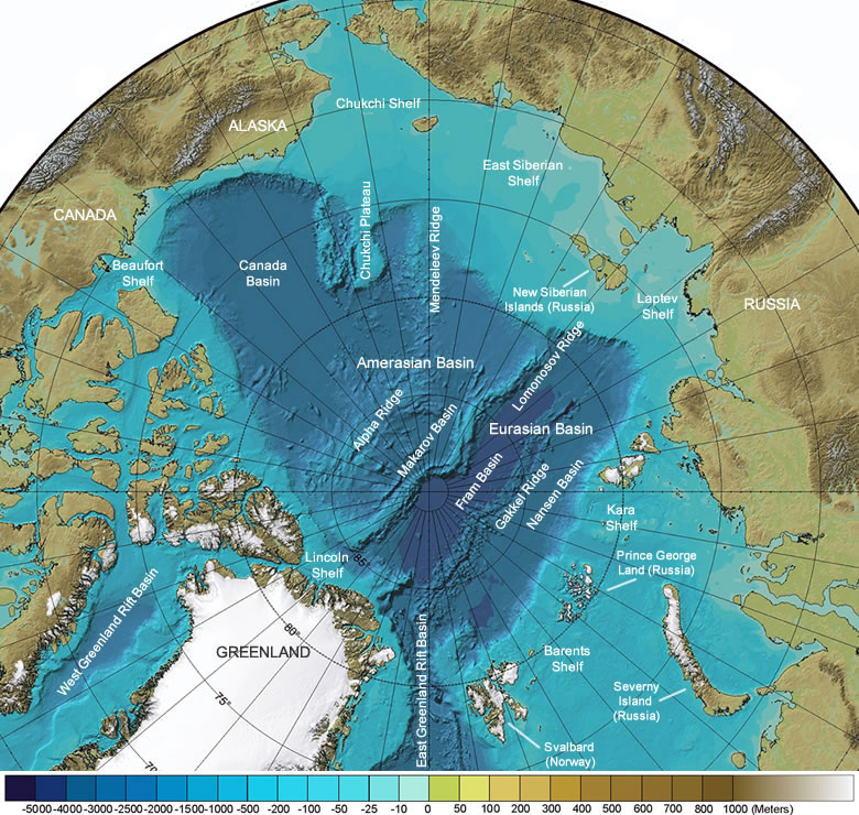 Sea Depth Chart