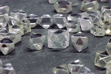 diamonds from the Diavik Mine