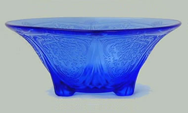 Depression glass bowl