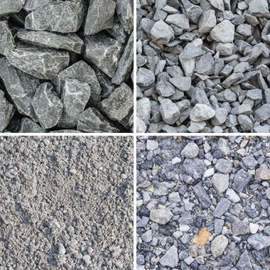 Aggregate Stone Size Chart