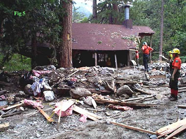 Forest Falls debris flow