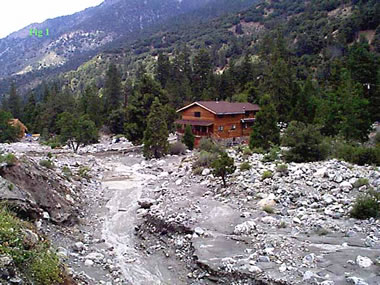 Forest Falls debris flow