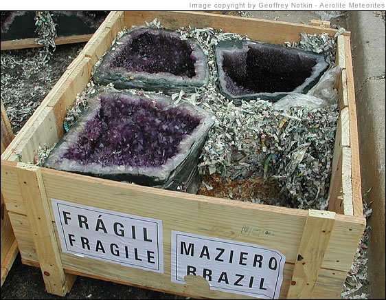 crate of geodes