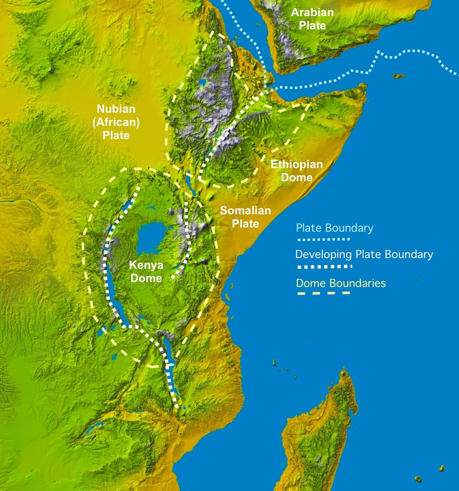 East Africa's Great Rift Valley: A Complex Rift System