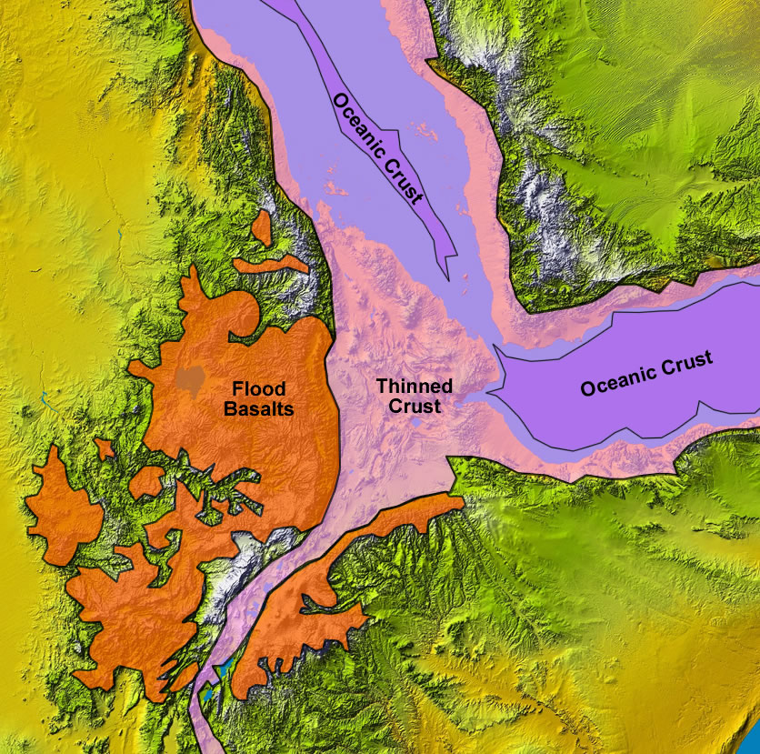 East African Rift Valley On World Map Location Map Of The East   Figure4 