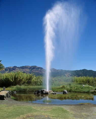 Old Faithful Geyser - California