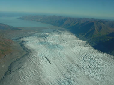 zones of a glacier