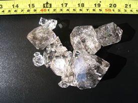 The Squirrel crystal cluster