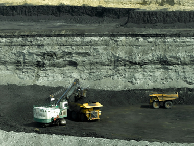 Surface coal mine