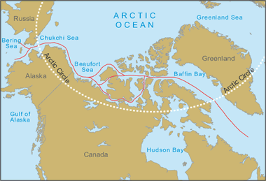 What Is The Northwest Passage A Map And A History   Northwest Passage Map 