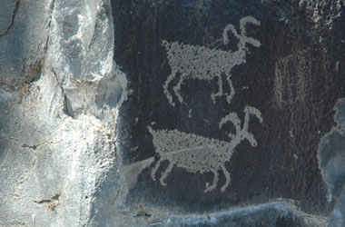 Washington petroglyph