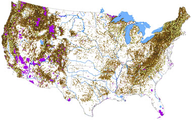 hydropower energy potential map