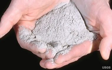 volcanic ash