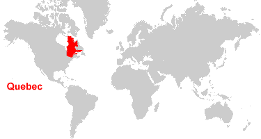 Quebec On A Map