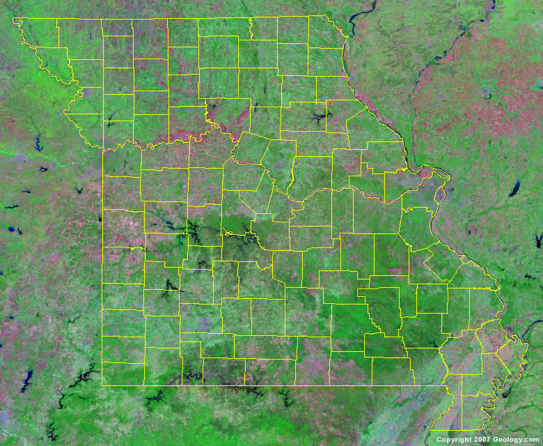 Dent County Plat Map Missouri County Map