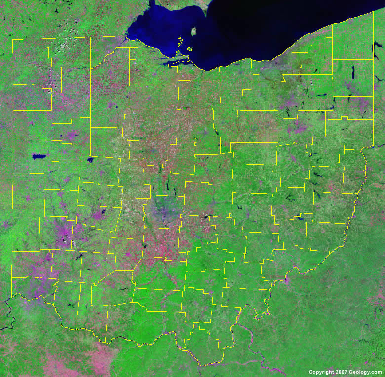 Ohio County Map