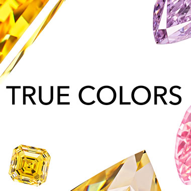 Publicidade para o leilão True Colors 2019 da ALROSA