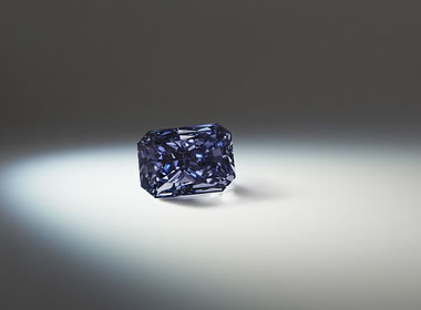 the Fancy Deep Gray Violet Argyle Liberte Diamond