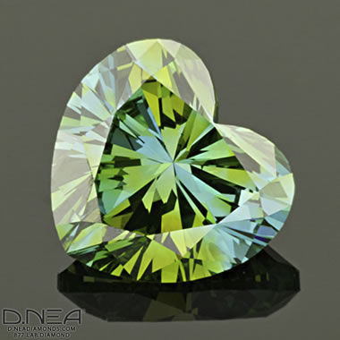 Green hot sale diamond value