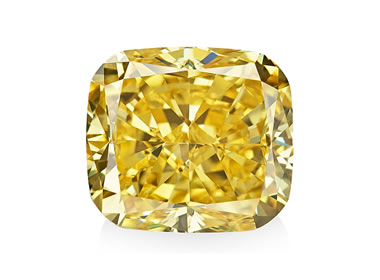 What makes a diamond on sale yellow