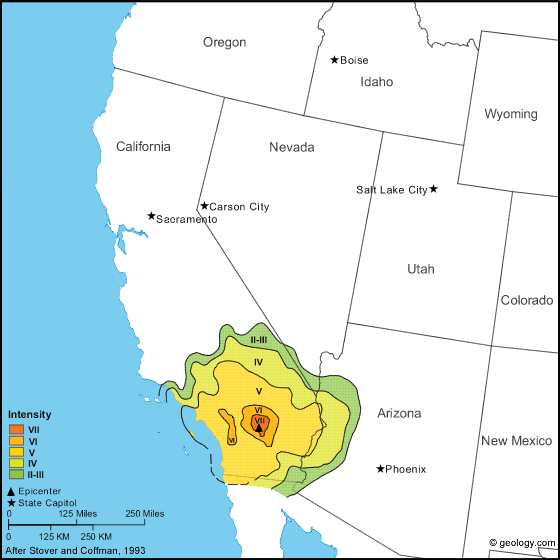 san andreas fault world map