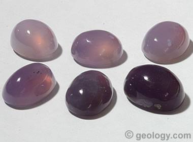 Purple chalcedony