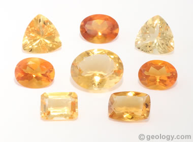 Citrine Heart Shaped Plate from Brazil 7