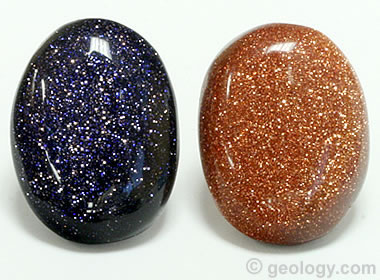 Goldstone: A glittering colored glass 