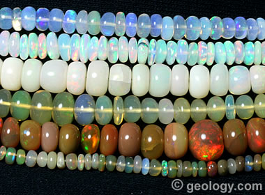 Ethiopian opal beads