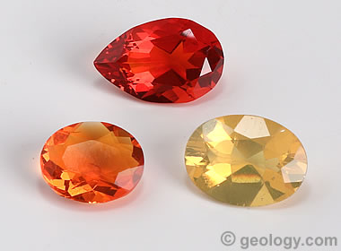 Fire opal colors