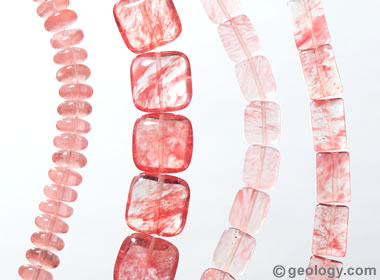 Imitation Strawberry Quartz