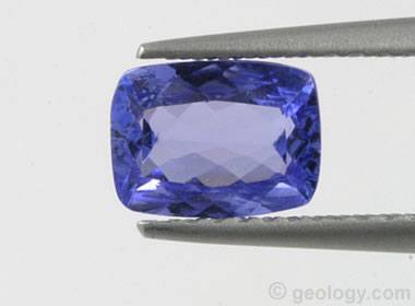 violet-blue tanzanite
