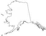 Alaska drought map
