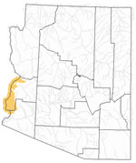 Arizona drought map