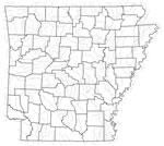 Arkansas drought map