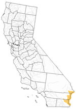 California drought map