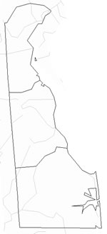 Delaware drought map
