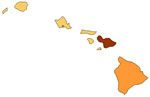 Hawaii drought map