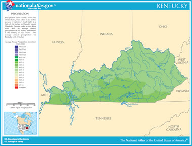 map of kentucky lake Map Of Kentucky Lakes Streams And Rivers map of kentucky lake