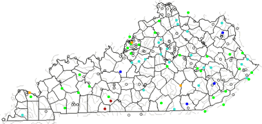 Kentucky river levels map