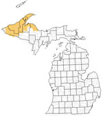 Michigan drought map