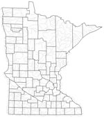 Minnesota drought map