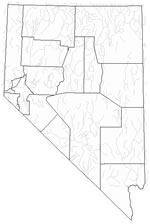 Nevada drought map