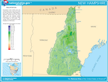 map of new hampshire lakes Map Of New Hampshire Lakes Streams And Rivers map of new hampshire lakes