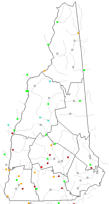 New Hampshire river levels map