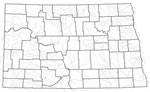 North Dakota drought map