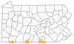 Pennsylvania drought map