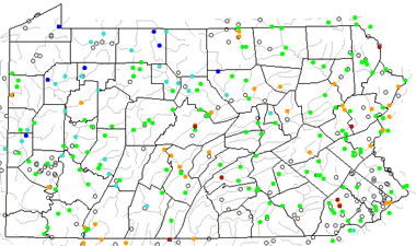 Lakes In Pennsylvania Map - Robin Christin