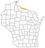 Wisconsin drought map